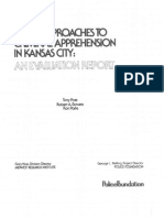 Pate, T. Et. Al. - Three Approaches to Criminal Apprehension in Kansas City