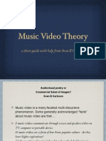 Music Video Theory: A Short Guide With Help !om Sven E Carlsson