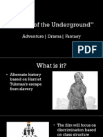 "Rebels of The Underground": Adventure - Drama - Fantasy