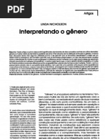 Interpretando o gênero Linda Nicholson