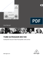 Behringer MIC100 P0207 M en