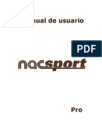 Nacsport Manual de Funcionamiento PDF