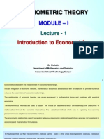 Lecture1-Module1-Econometrics