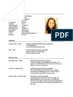 Curriculum Vitae Deborah Peltenburg