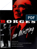 Borges, Jorge Luis - Borges on Writing (Ecco, 1994)