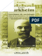 Durkheim.lecciones de Sociologia_8495294389