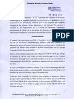 Busca esclarecer Diputado Bonilla cantidades del Fondo Para Fronteras.