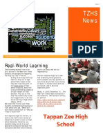 Tzhs News: Real-World Learning