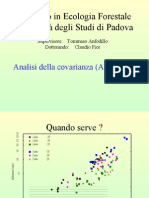 Analisi della covarianza (ANCOVA)