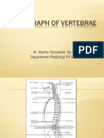 Radiograph of Vertebrae