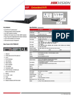 DS-7708/7716/7732NI-SP: Embedded NVR