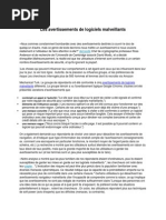 Les avertissements de logiciels malveillants