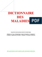 Médecine Dictionnaire des Maladies Cours 3