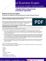 Optimal Business English Networking Event