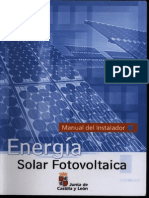 Energia Solar Fotovol Instalador