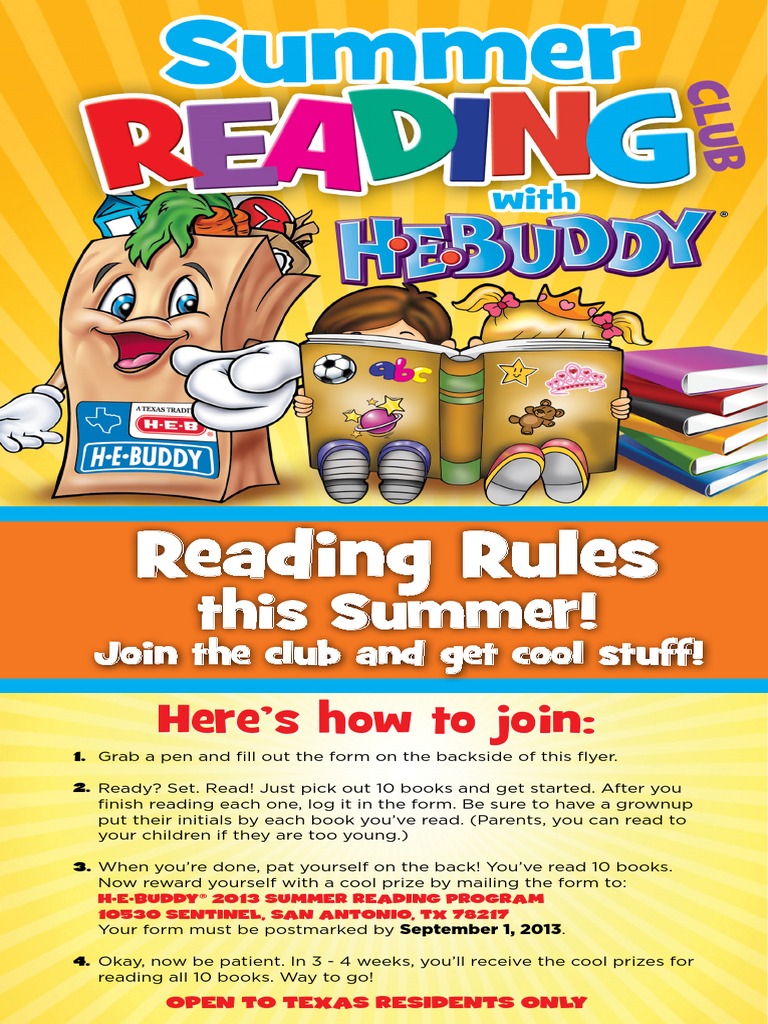 Reading Rules: This Summer! | PDF