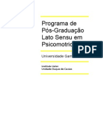 Pos Graduacao Educacao Psicomotricidade Mbavalor