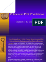 Politics and PIECP