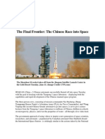 The Final Frontier: The Chinese Race Into Space