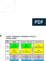 Jadual Pengisian Kursus DSKP