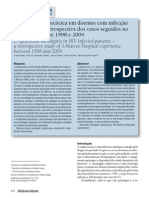 Meningite criptocócica em doentes com infecção VIH - análise retrospectiva dos casos seguidos no H.S.Marcos entre 1998 e 2004