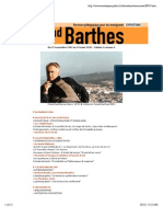Parcours Pédagogique - Roland Barthes