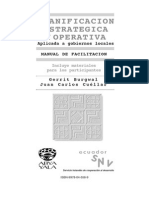 Planificación estratégica y operativa