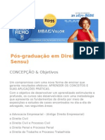 Pós-Graduação em Direito Do Trabalho e Processo Trabalhista