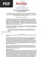 Minnesota’s Special Appeal Statutes