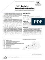 2011 Kentucky Hybrid Corn Performance Test