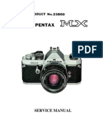 Pentax MX Service Manual