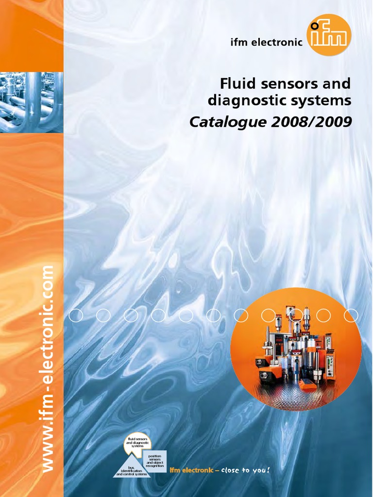 Ifm Fluid Sensor Catalogue GB 08 | PDF | Electrical Connector | Sensor