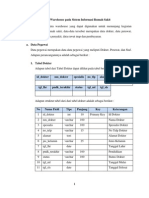 Perancangan Sistem Informasi Rumah Sakit