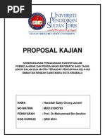 Contoh cadangan penyelidikan/proposal