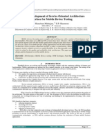 Design & Development of Service Oriented Architecture Interface For Mobile Device Testing