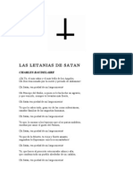 Las Letanias de Satan - Charles Baudelaire