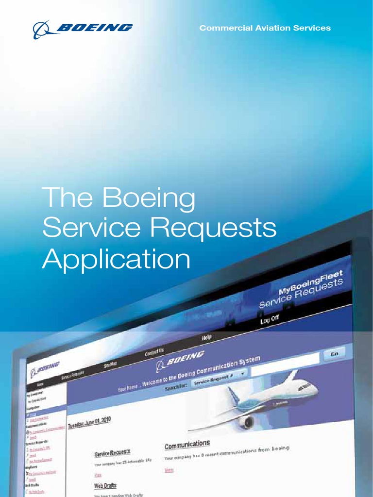 Service Requests Application | PDF | Boeing | Mobile App