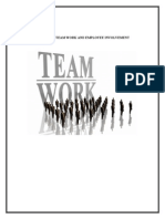 A Study On Team Work and Employee Involvement