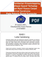 Download Pengaruh Pemberian Kinesiotapping Dan Mobilisasi Syaraf Terhadap Penurunan Nyeri Pada Kasus Cts by claudyantika koes fierora SN200072248 doc pdf