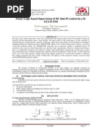 Fuzzy Logic Based Supervision of DC Link PI Control in A D-Statcom