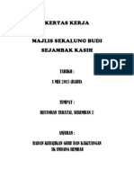 Kertas Kerja Majlis Perpisahan