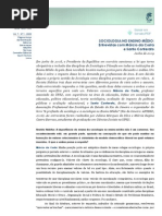 A SOCIOLOGIA NO ENSINO MÉDIO