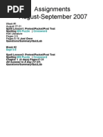 Download Assignments  Syllabus by Rob SN200087 doc pdf