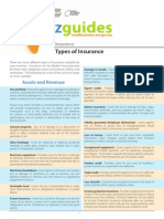 Bizguide Types of Insurance