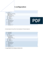 Recruitment Configuration Document: 2-Create Applicant Group Either Internal Applicant or External Applicant