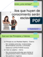 Principios y Valores