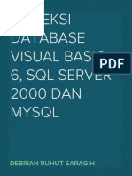 Koneksi Database Visual Basic 6, SQL Server 2000 Dan Mysql