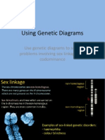 using genetic diagrams