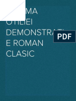 Enigma Otiliei demonstratie roman clasic