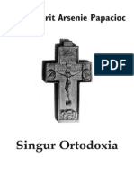 Arsenie Papacioc Singur Ortodoxia